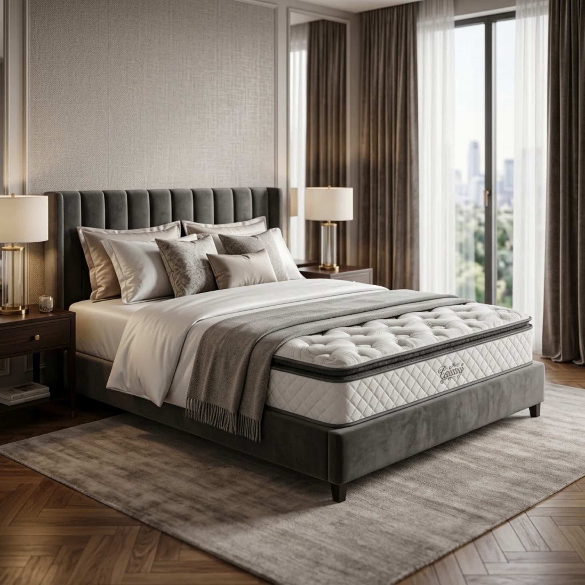 Galaxy Pillowtop Pocket Spring Mattress