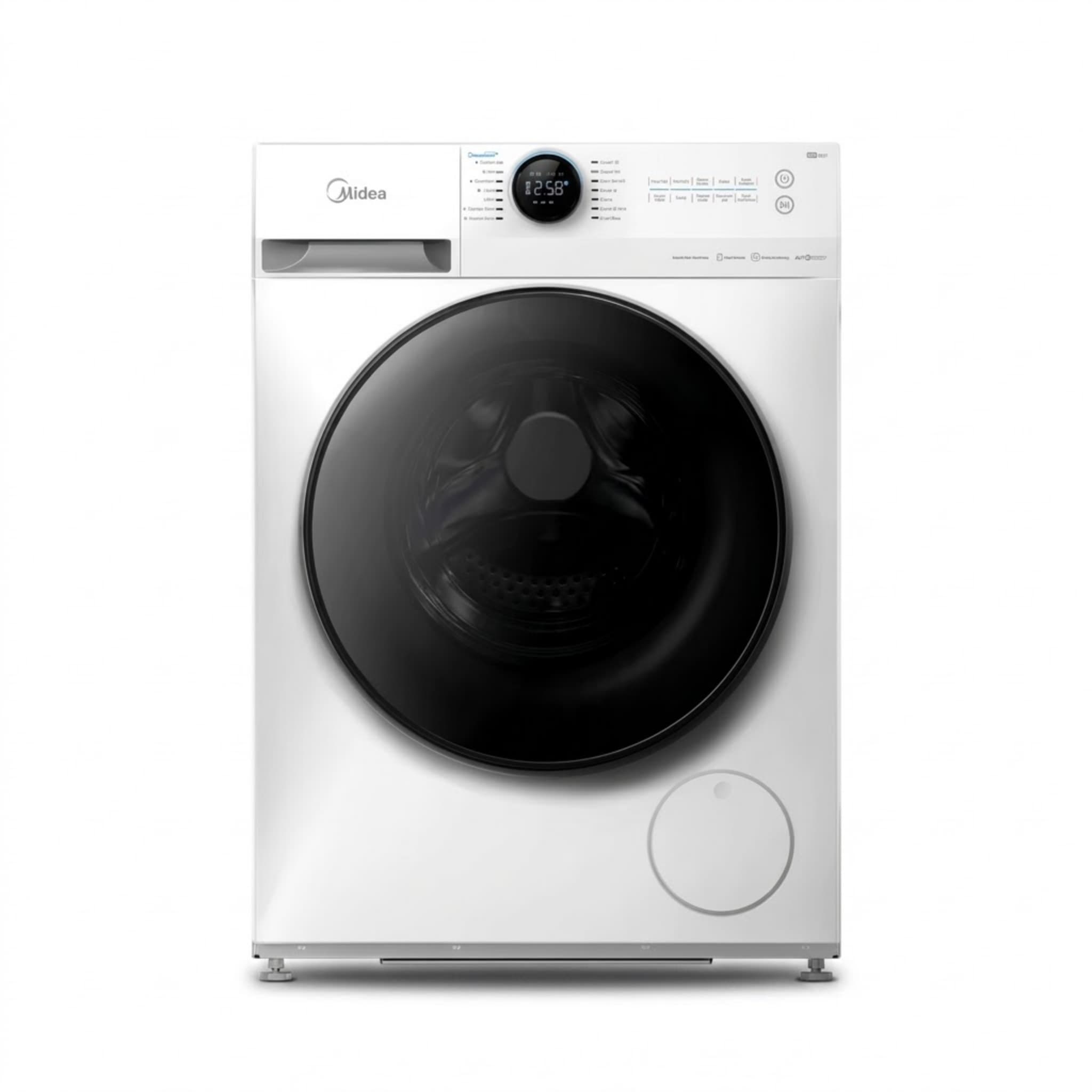 Midea MF200 9kg front load washing machine White alternate view