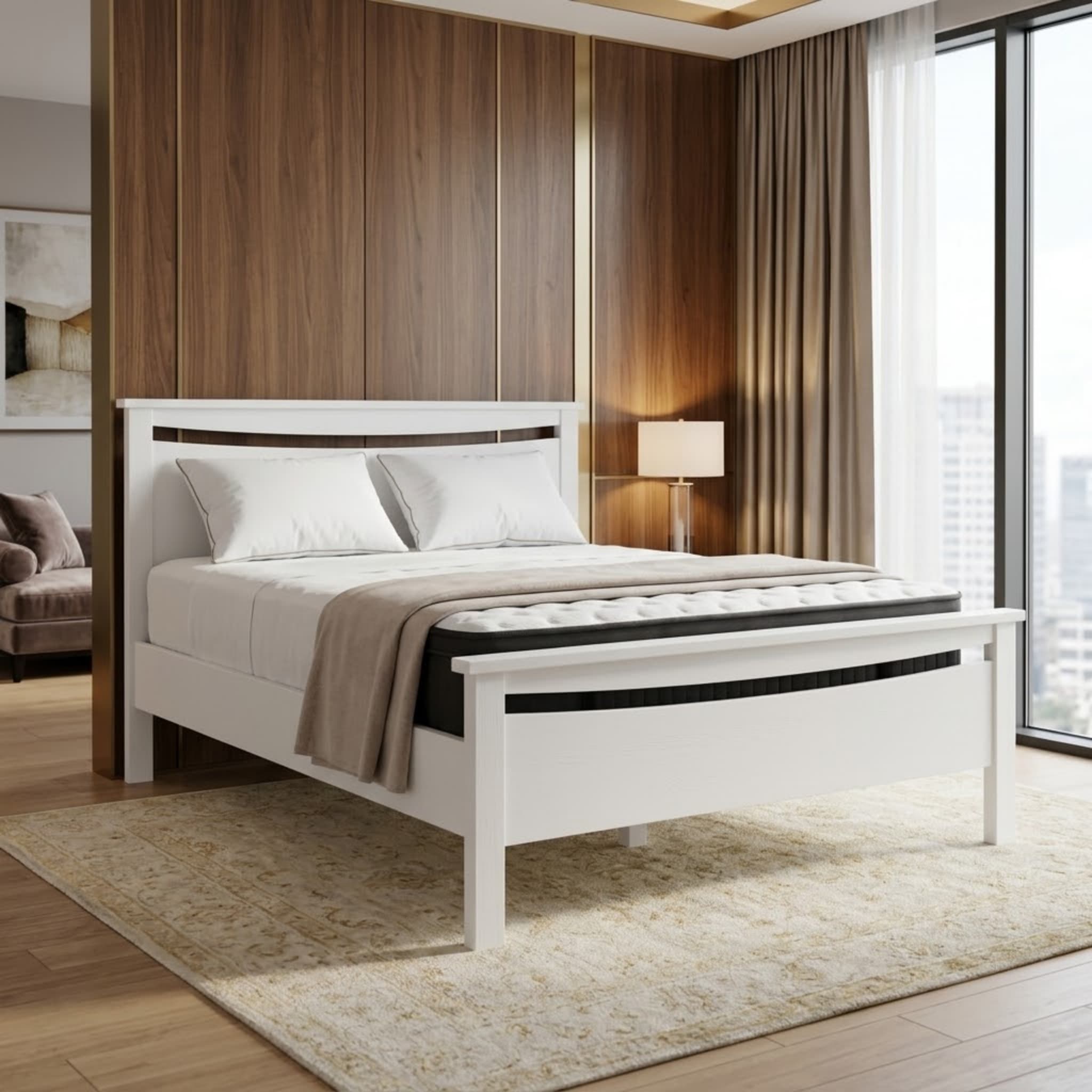 Patty Queen Bedroom Suite + Omega Medium Mattress