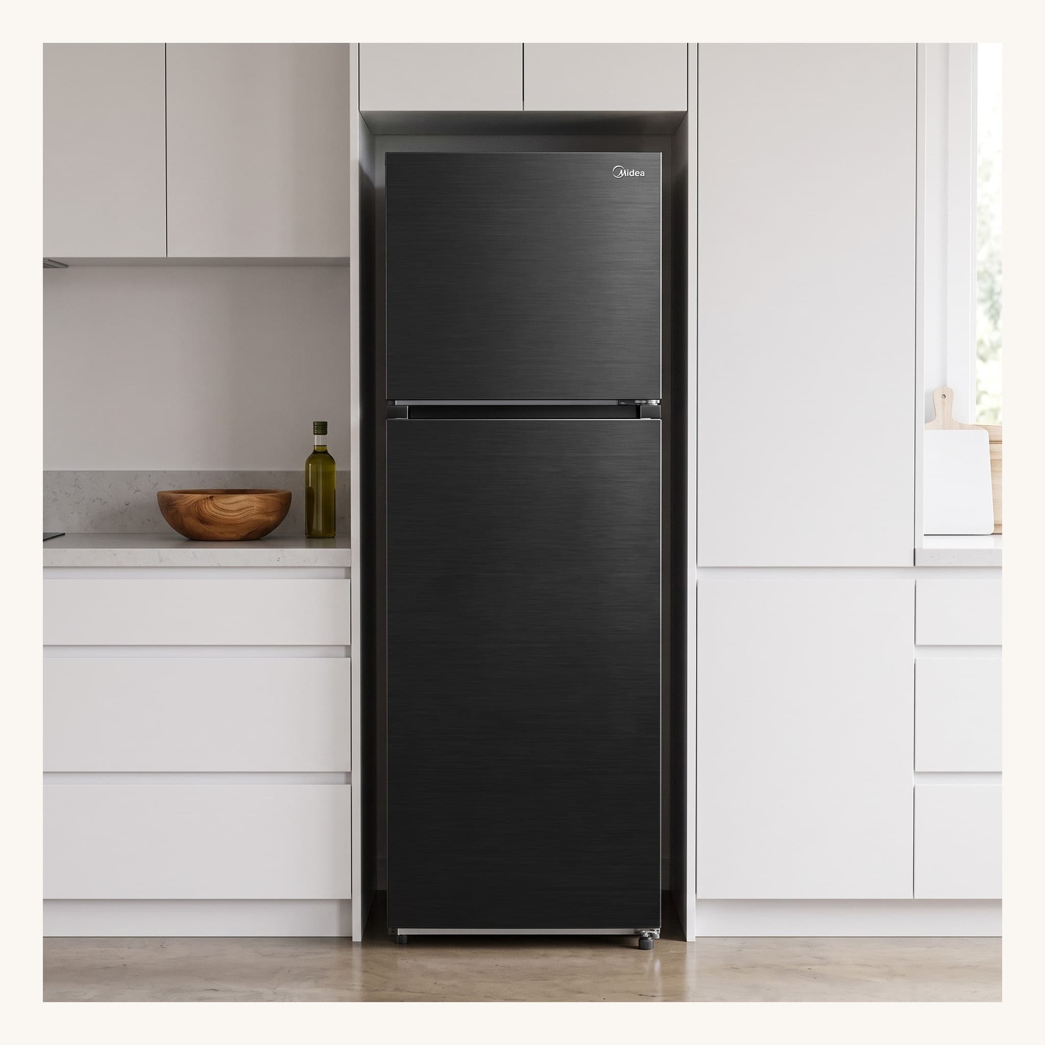 Midea 338L Top Mount Fridge Freezer Inverter
