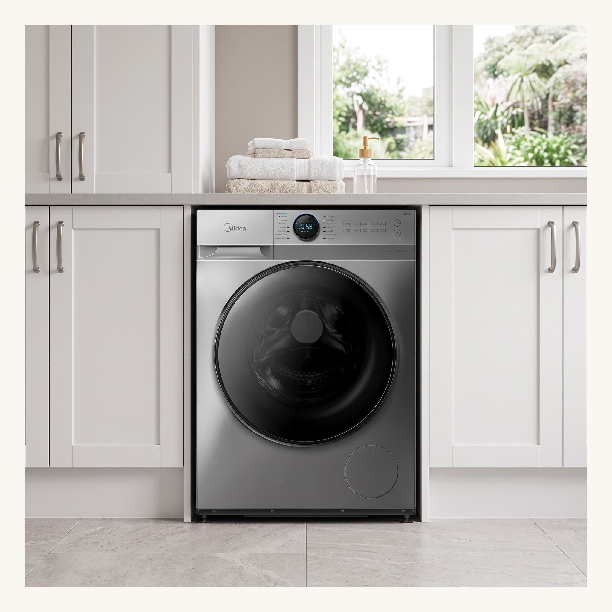 Midea MF200 9kg Front Load Washing Machine