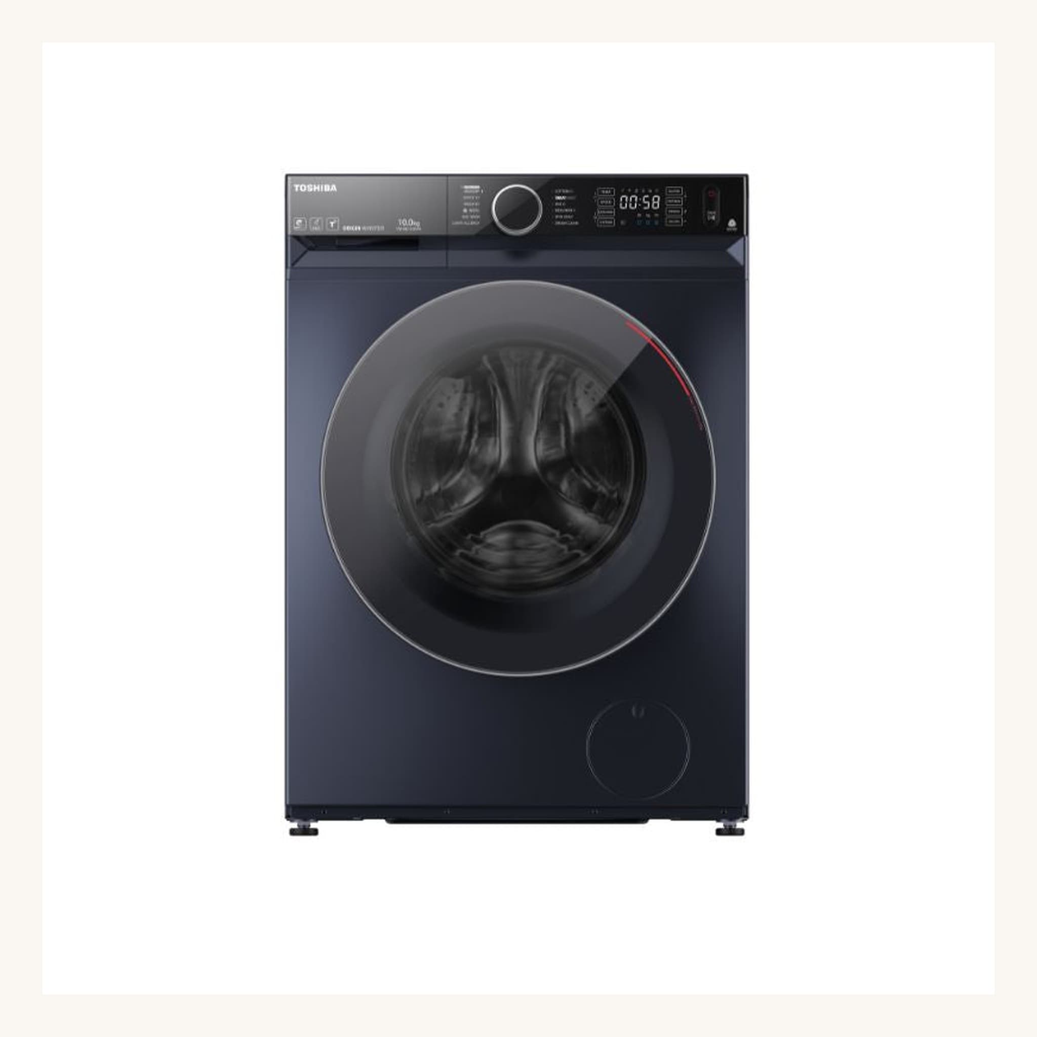 Toshiba T15 10kg Front Load Washing Machine Grey