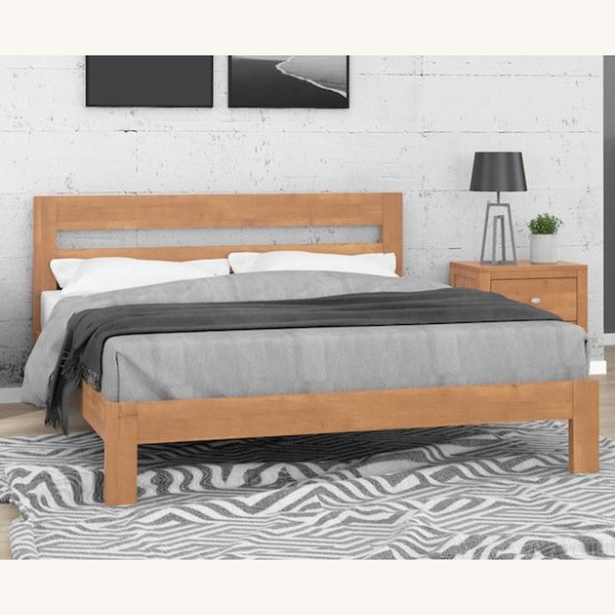 Kaimai Bed Frame + Mattress Bundle alternate view