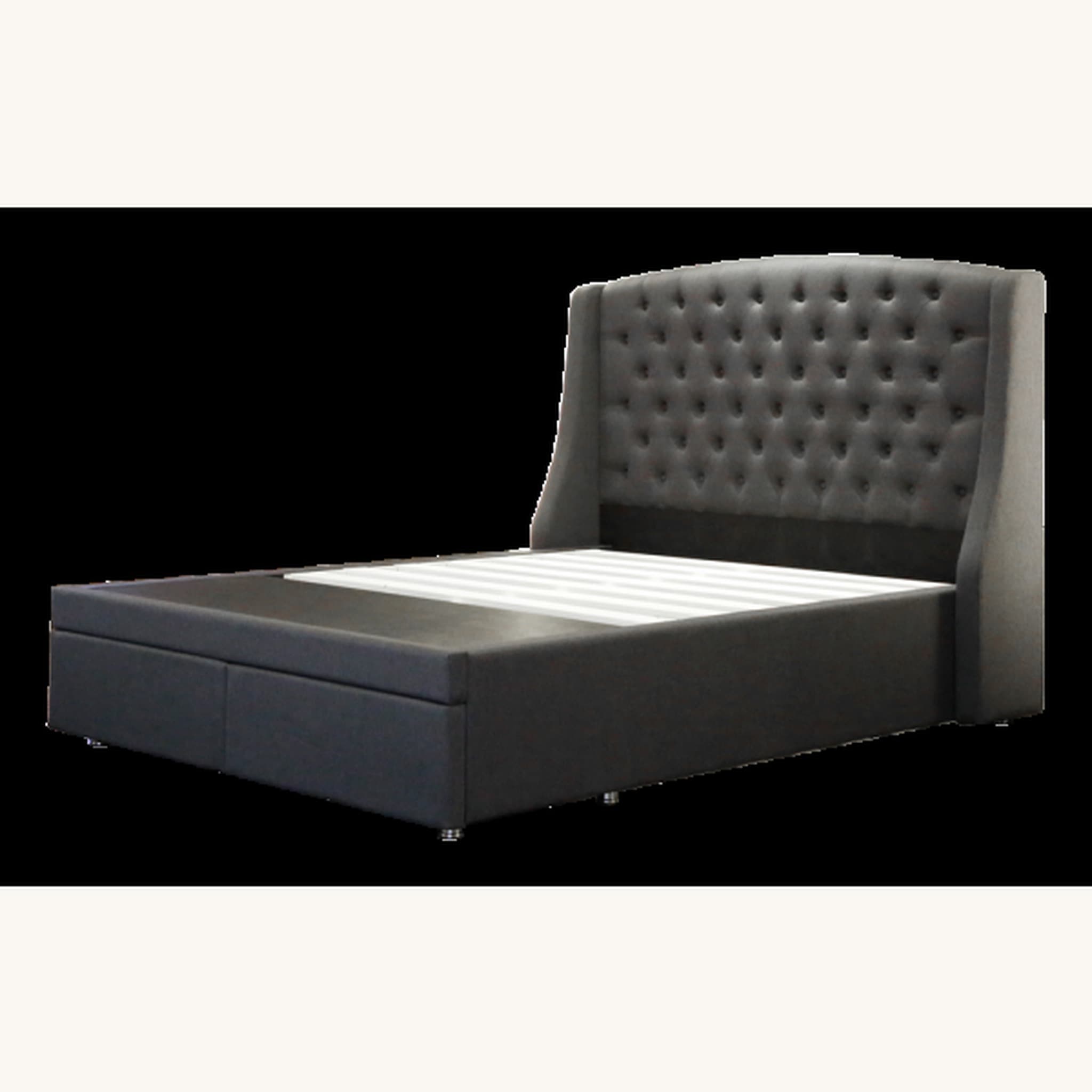 A012 Miramar Fully Upholstered Bed + Mattress Bundle alternate view