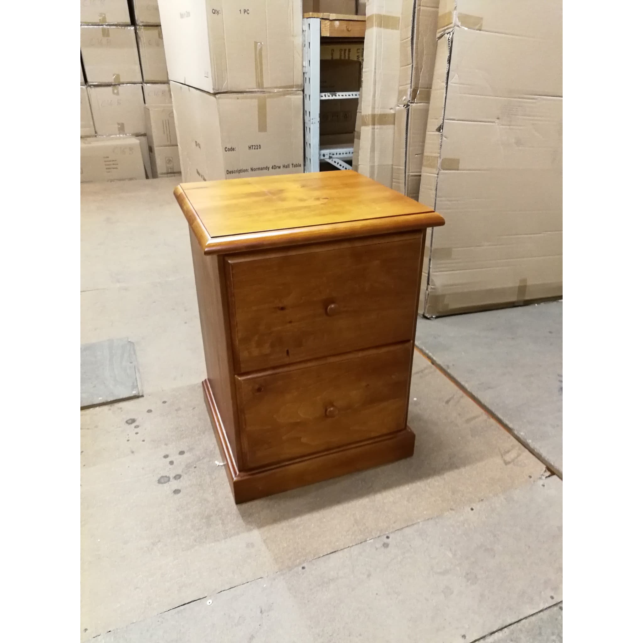 2 Drawer File Cabinet alternate view