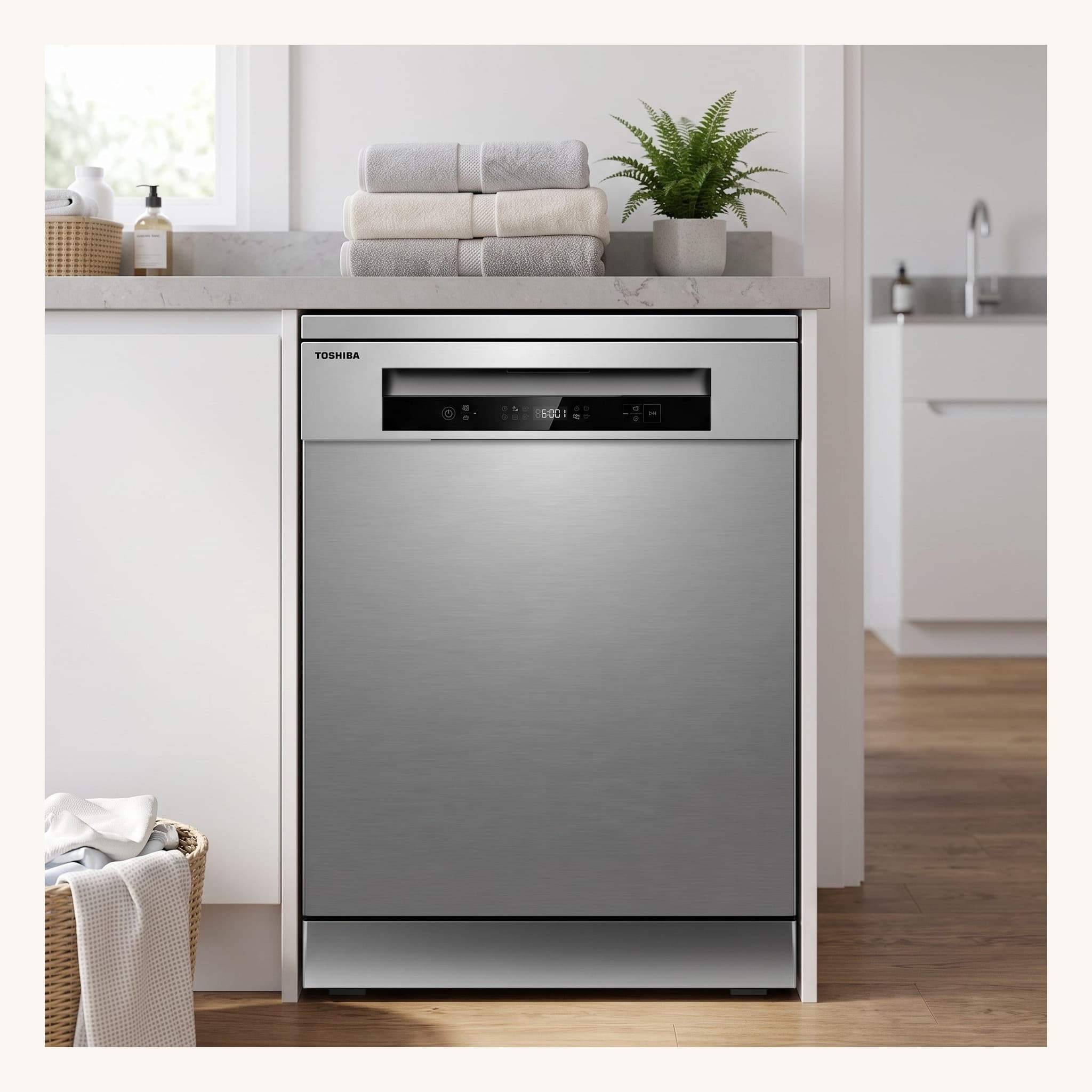 Toshiba DW-15F5(SS)-NZ dishwasher