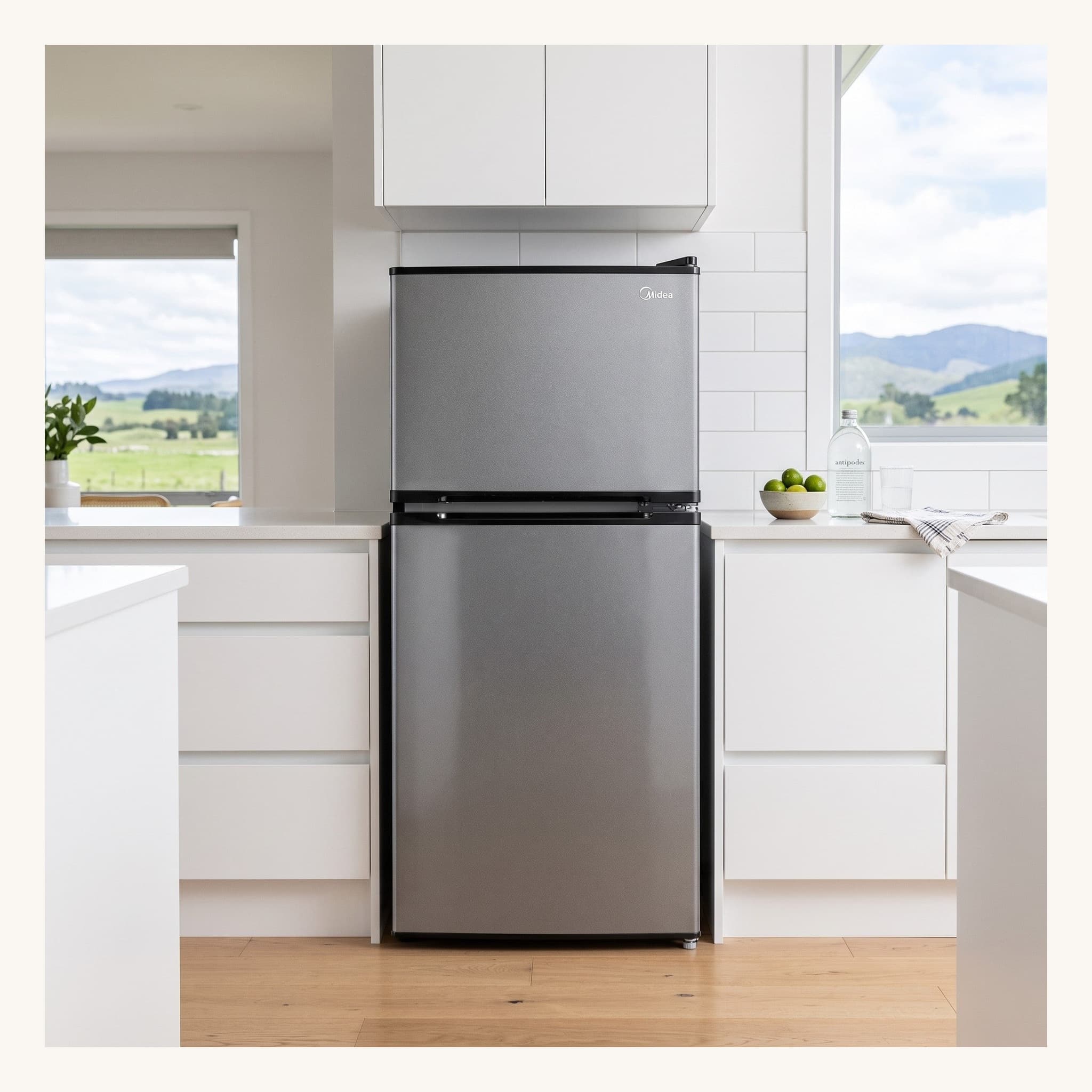 Midea 87L Top Mount Fridge Freezer