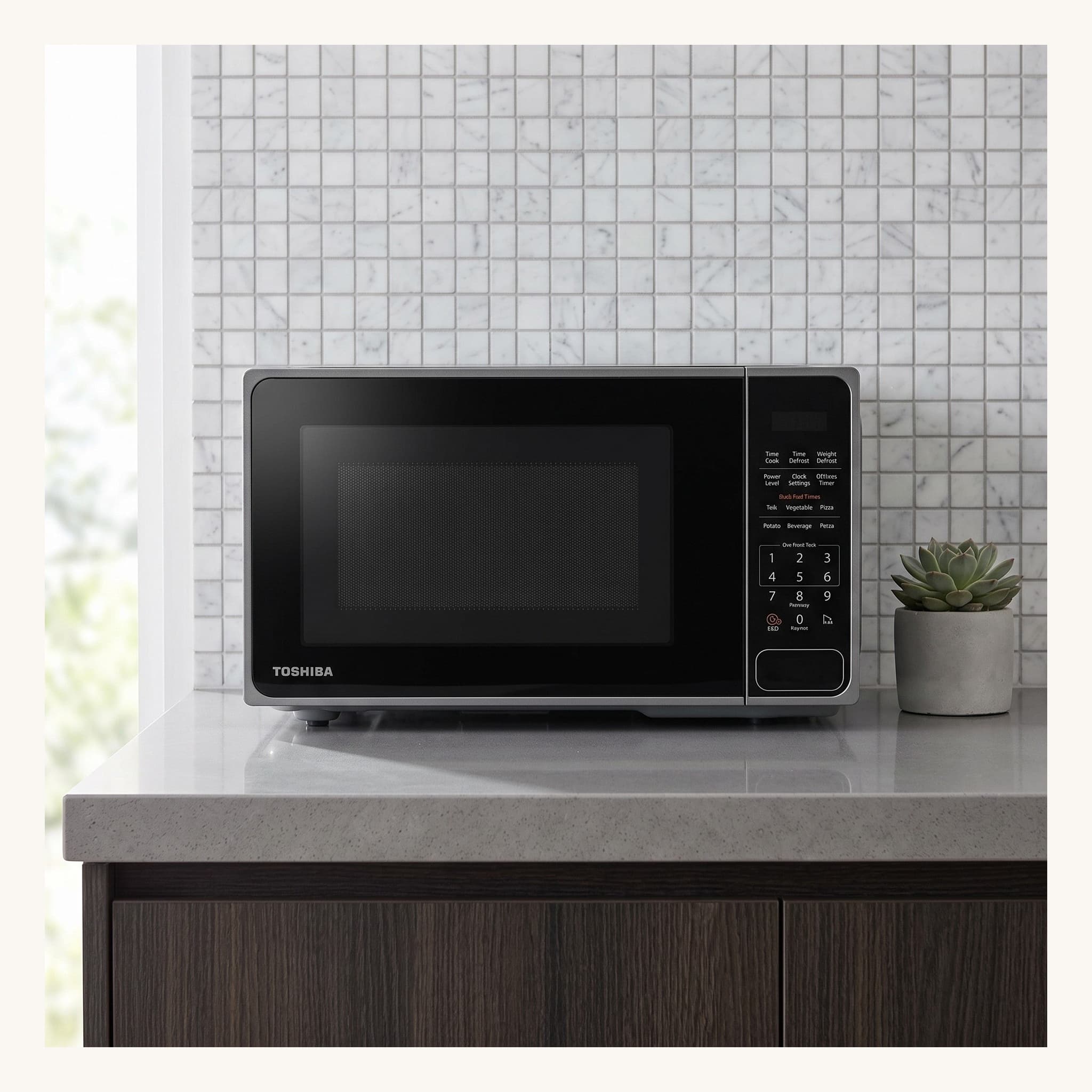 Toshiba 20L microwave Black ss