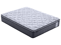 Pegasus Medium Eurotop 7 Zoned Pocket Spring Foam Case Mattress + Eco Bed Base Bundle alternate view