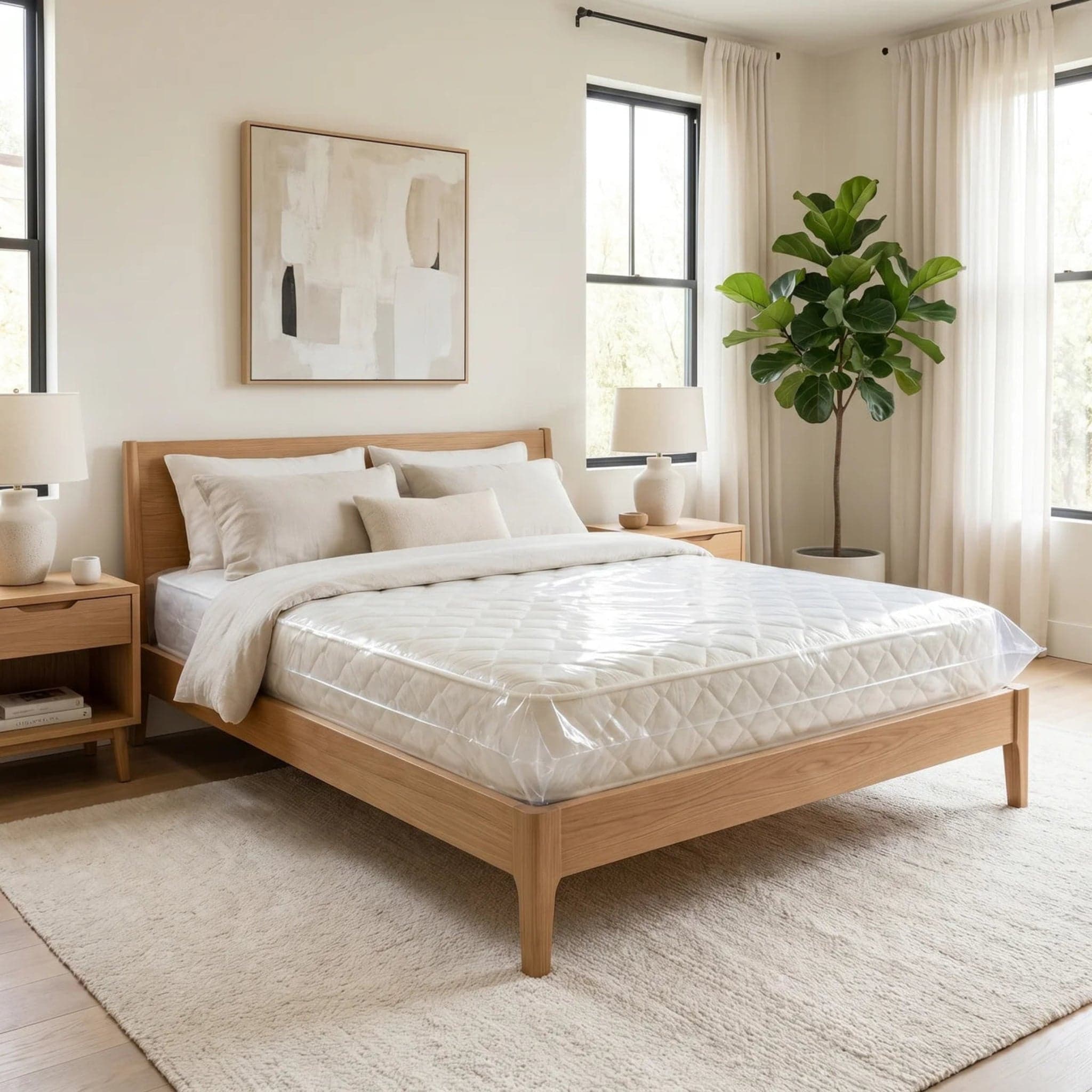 Silvia Double Mattress + Eco Bed Base Bundle