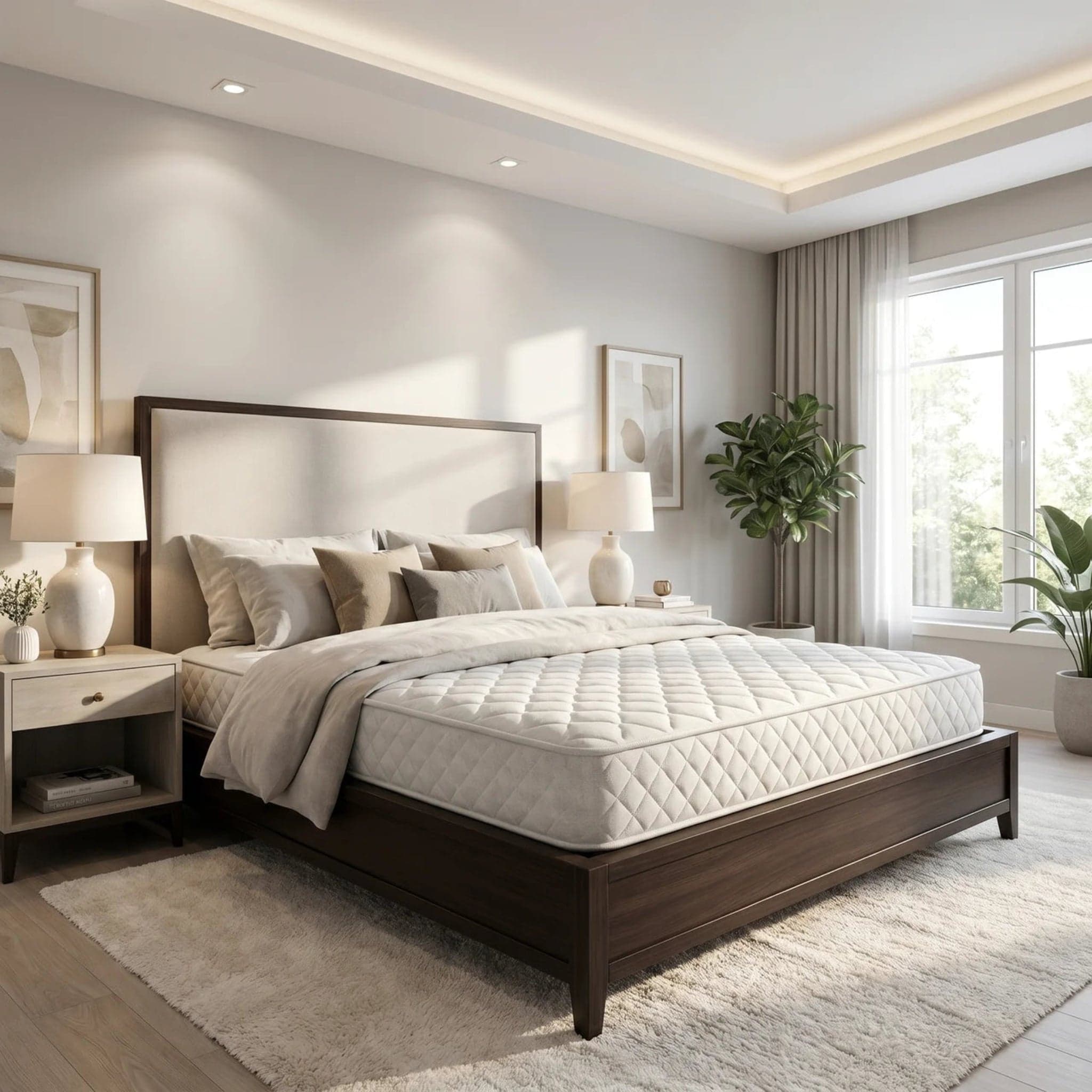 Silvia Queen Size Mattress + Eco Bed Base Bundle