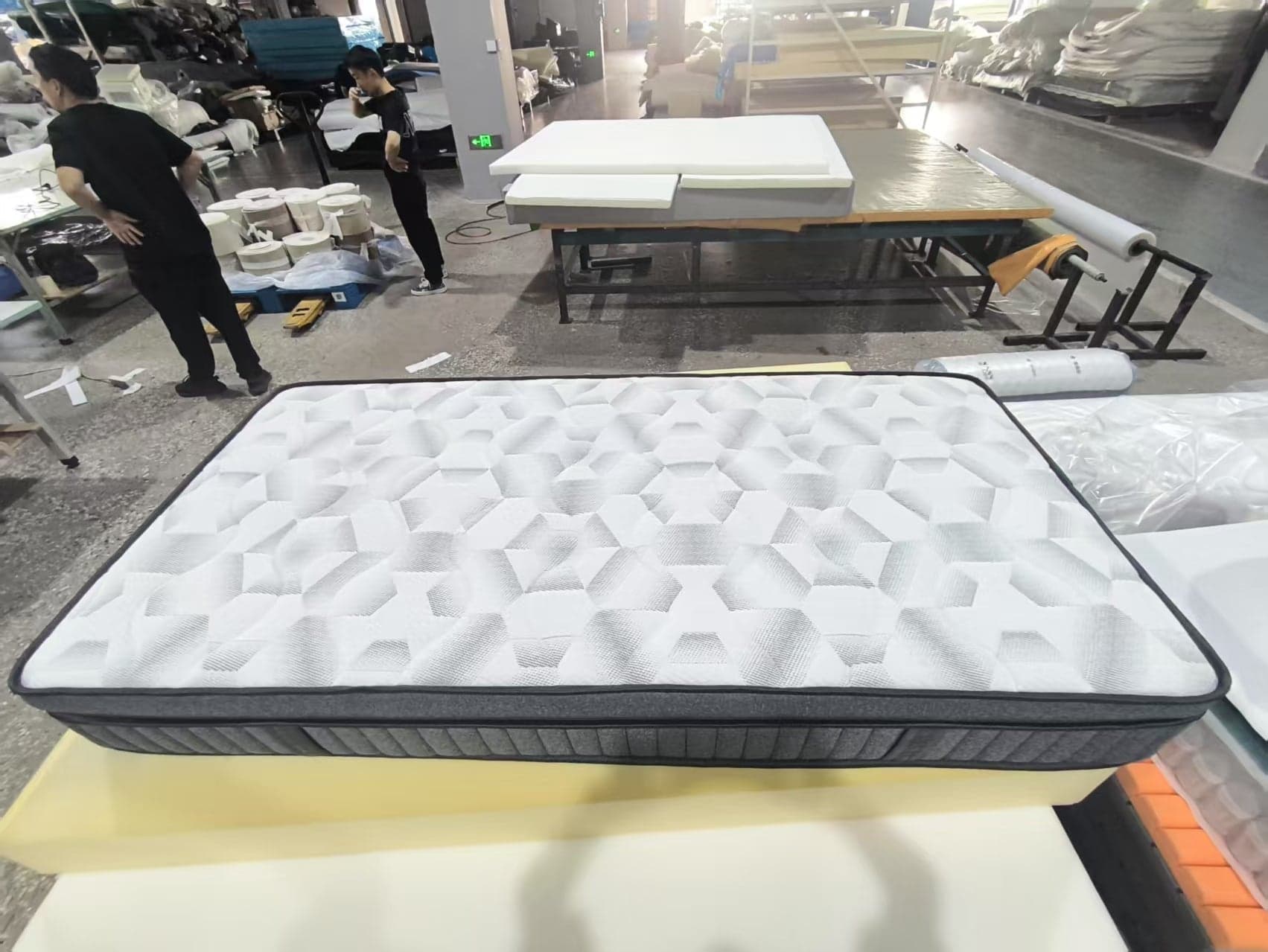 Atlanta Super King Mattress Pocket Spring with Euro Top + Eco Bed Base Bundle alternate view