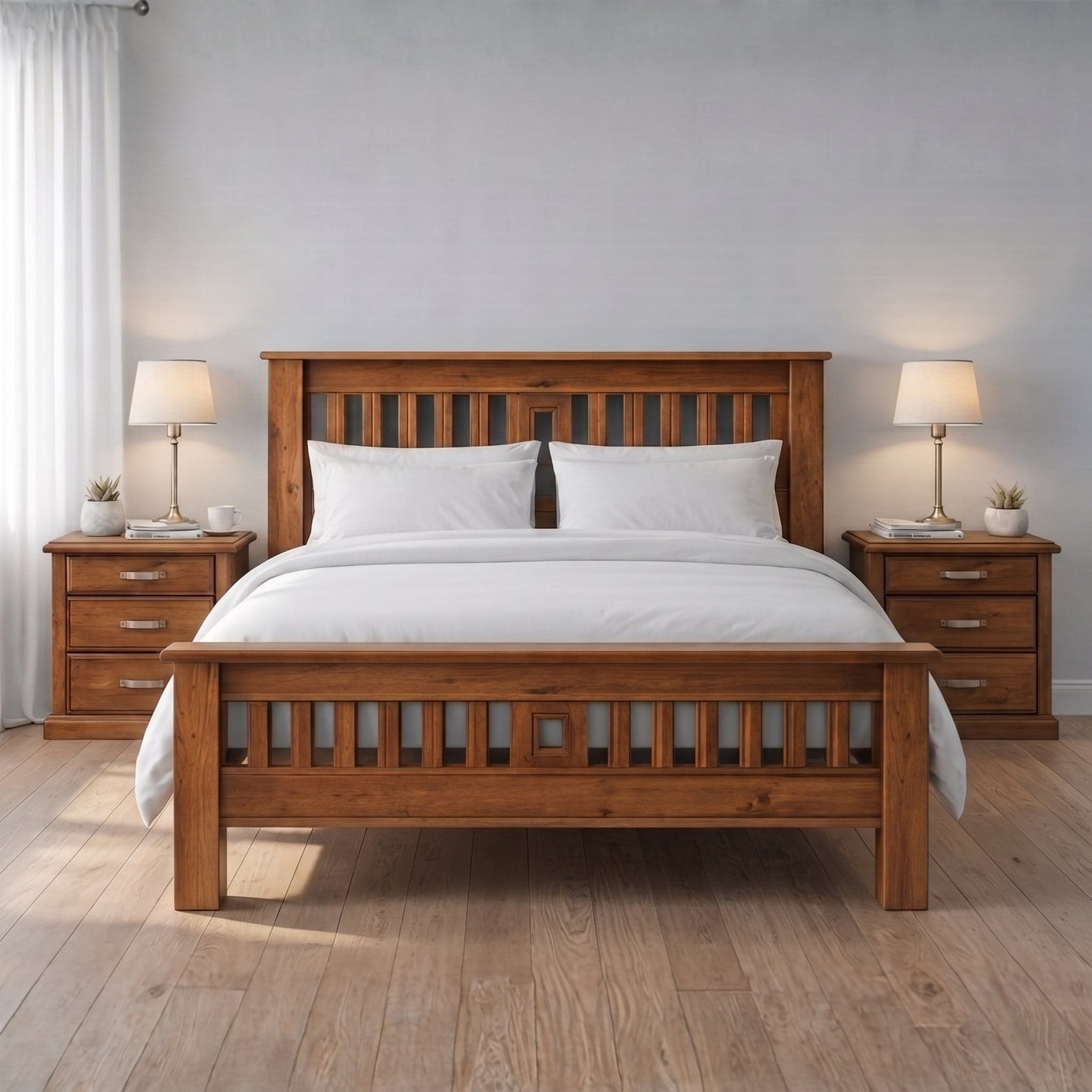 Felton Super King Bed Frame + Mattress Bundle