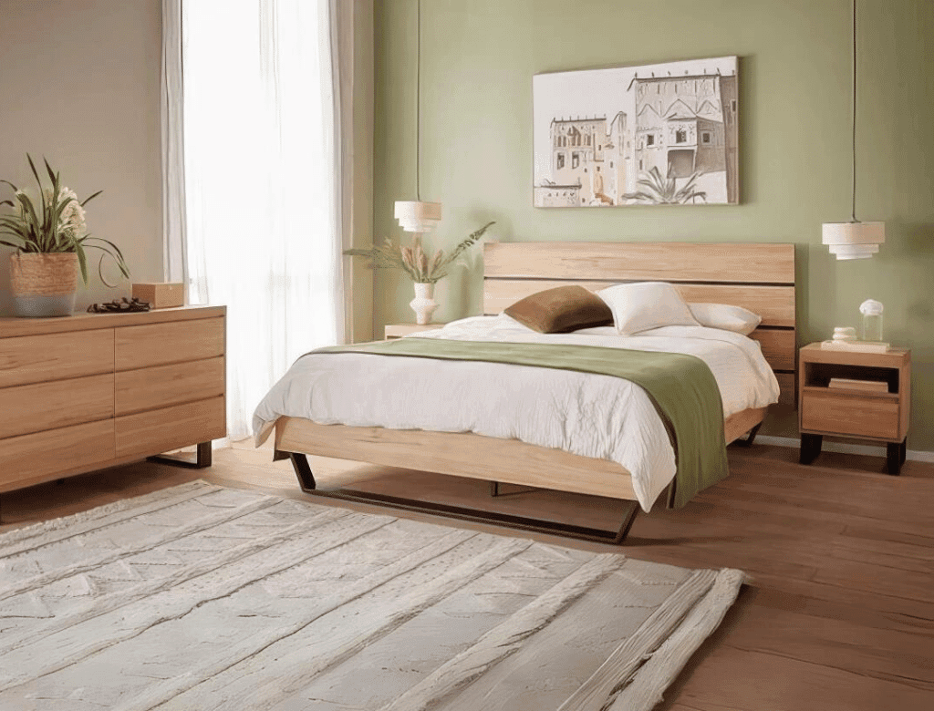 Bright Queen Bed + Mattress Bundle alternate view