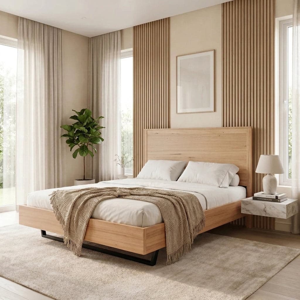 Kansas Queen Bed + Mattress Bundle alternate view