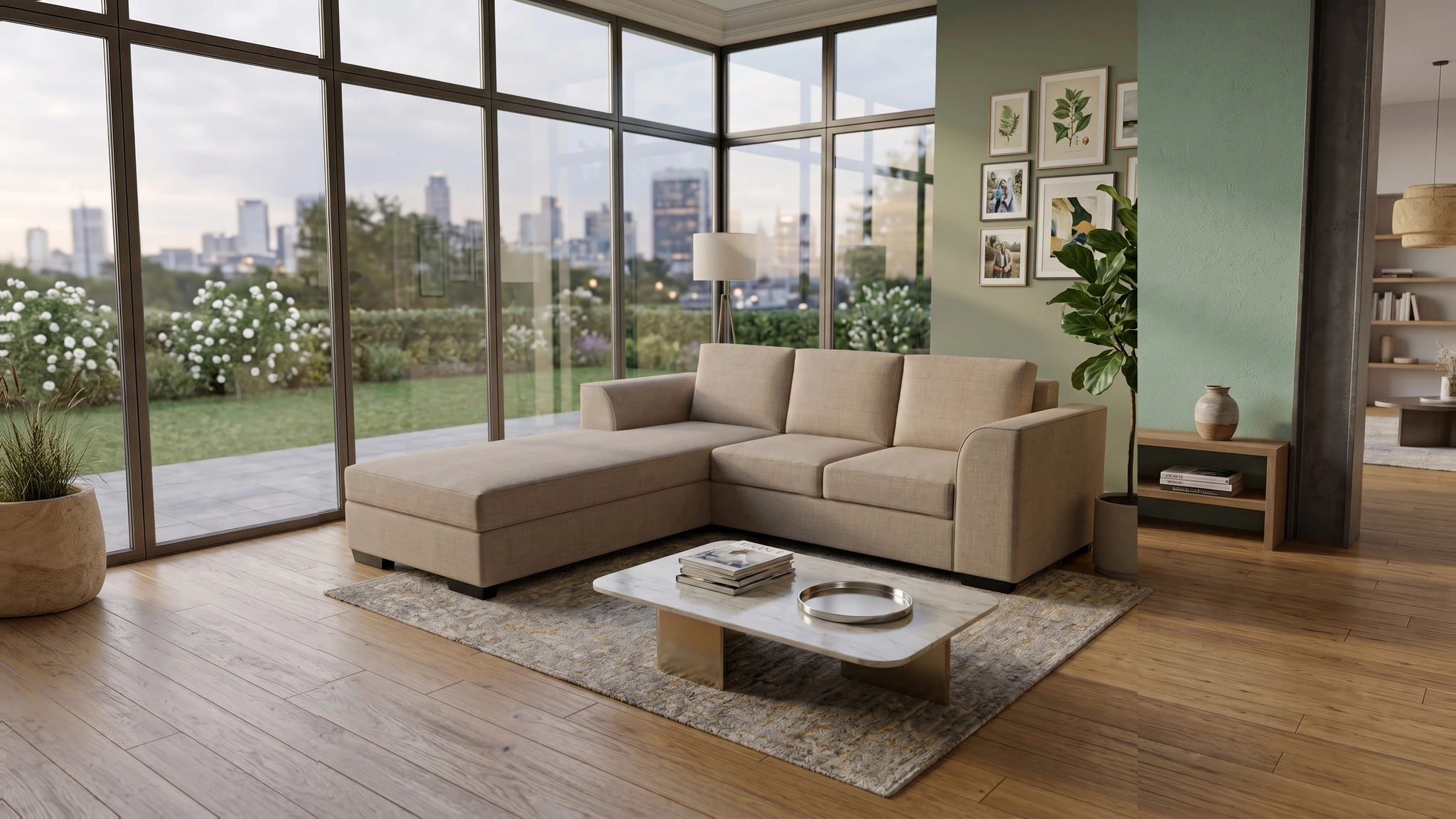 Harbor NZ Made sofa range in a room setting