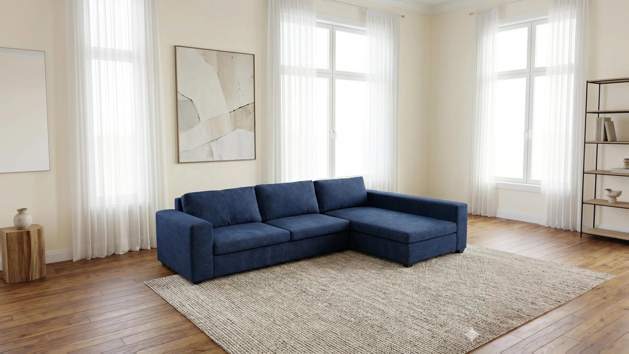 Starlight NZ Made sofa range in a room setting