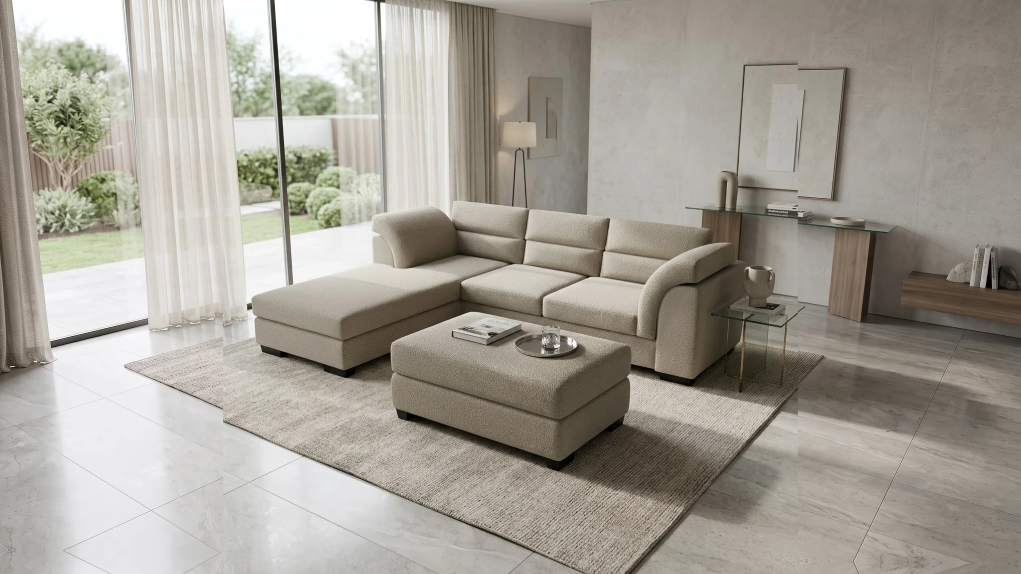 Tivoli NZ Made sofa range in a room setting